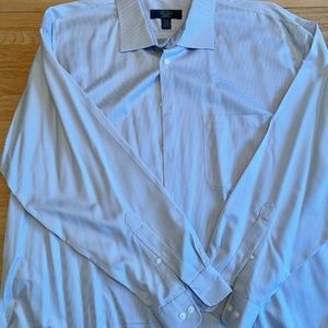 Pronto Uomo Men Dress Shirt Sz 18.5 34/35
